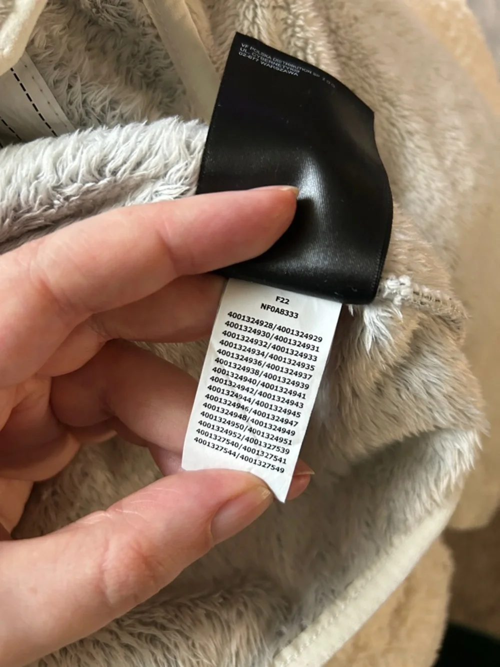 *closet clean out* The North Face Cream-White Quilted Hooded Jacket